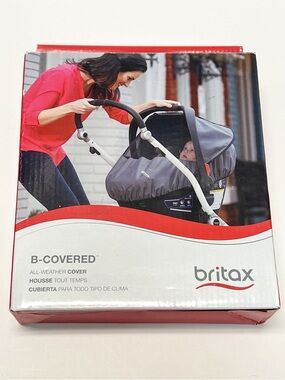 Britax B-Covered All-Weather Infant Car Seat Cover - UPF 50 - Waterproof
